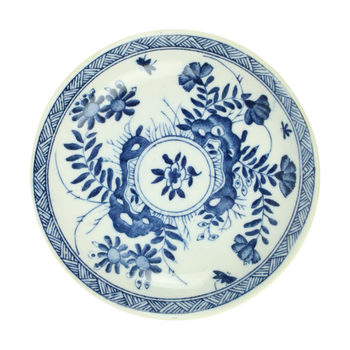 Pair of 18th-Century Chinese Export Porcelain Cup & Saucer Sets – Qing Dynasty (c. 1760–1820)