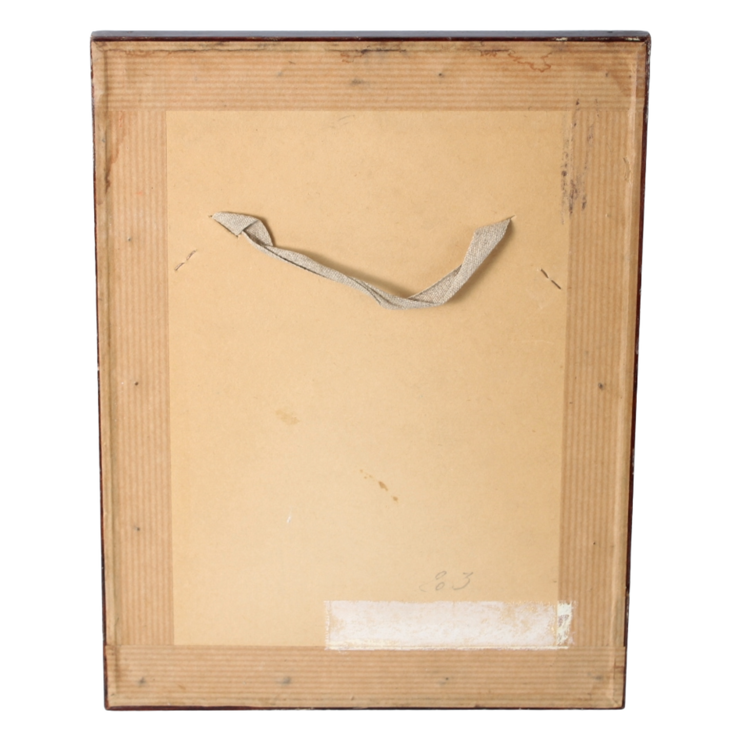 Framed Historical Color Print – Signed “Robert Stolz” (Mid-20th Century)
