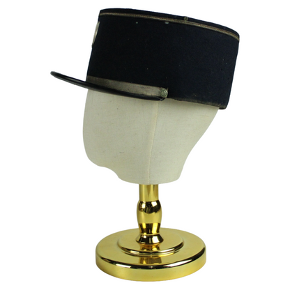 Vintage French Police Kepi – “POLICE” Tricolour Badge (ca. 1960–1990)