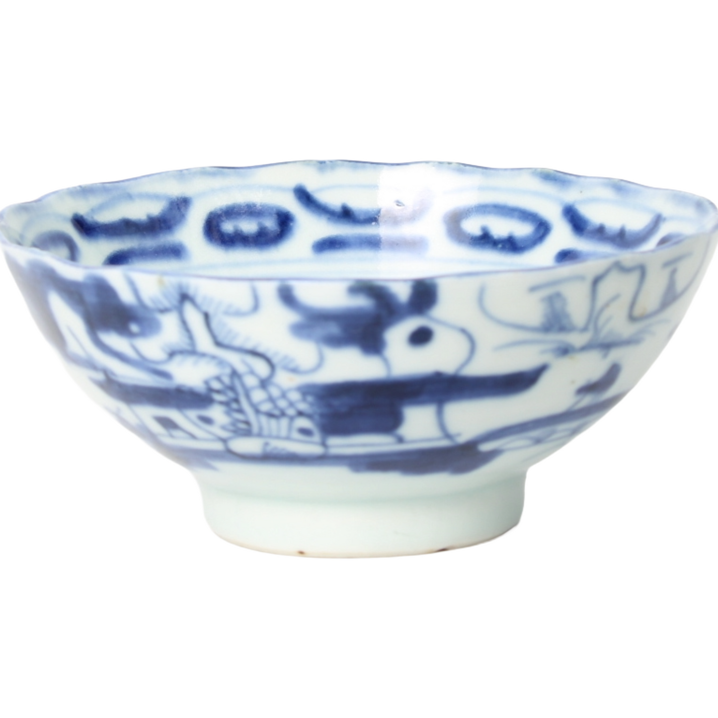 Chinees blauw-wit kraakporselein – Wanli-periode (ca. 1580–1620)