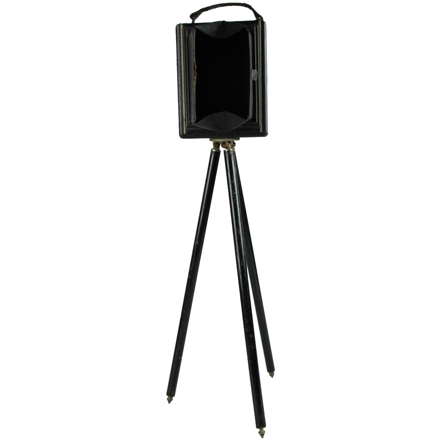 Antique Bellows Camera on Tripod – Field Camera (ca. 1900–1930)