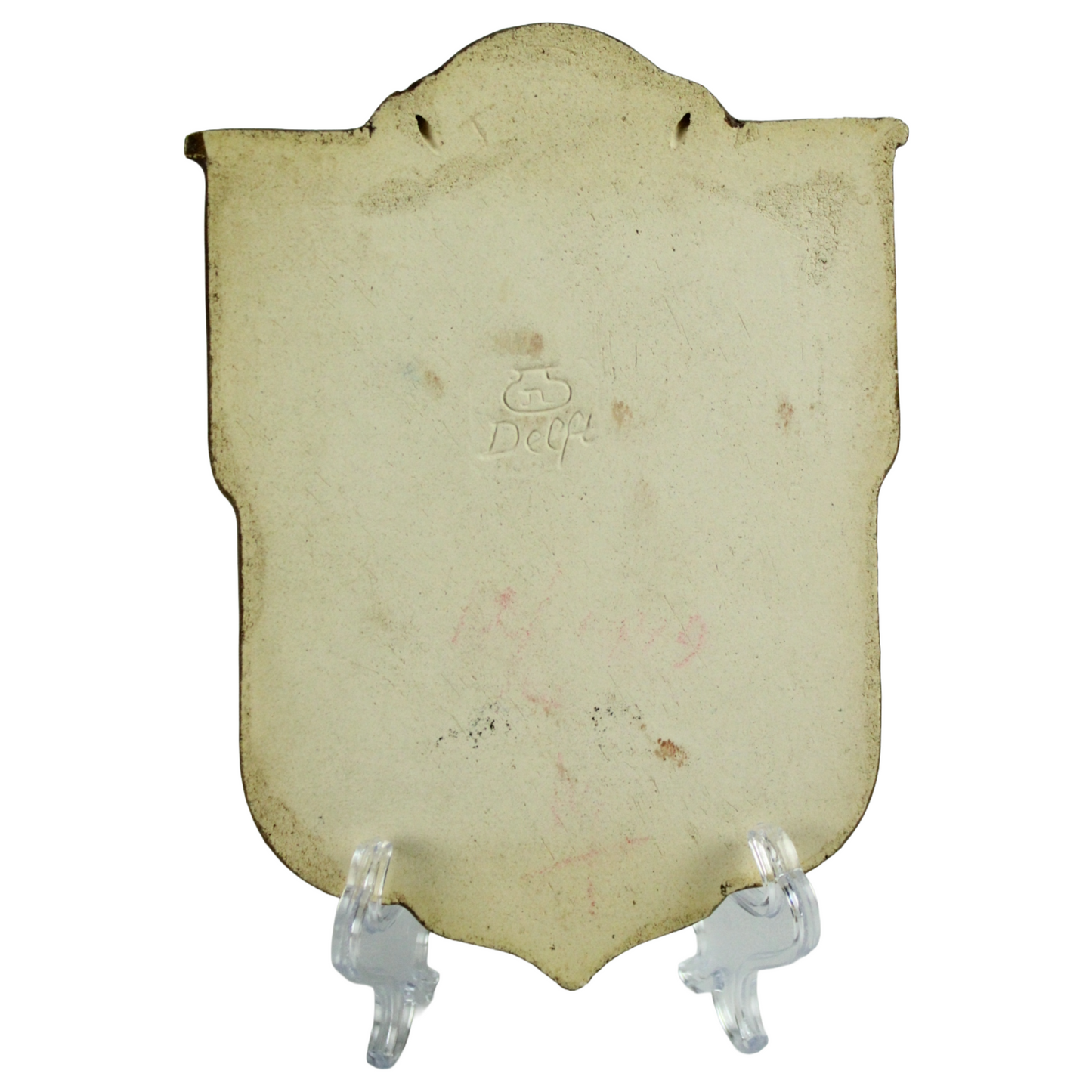 Set of 3 Delft Wall Plaques – Dutch Royal Family Commemorative (ca. 1948–1950s)