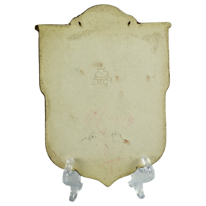 Set of 3 Delft Wall Plaques – Dutch Royal Family Commemorative (ca. 1948–1950s)