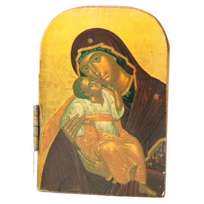 Orthodox Religious Triptych (House Icon) – circa 1950–1980