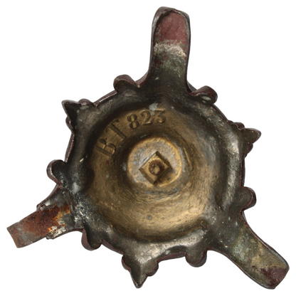Paar Antieke Franse Kandelaars met Opaalglas – ca. 1875–1900