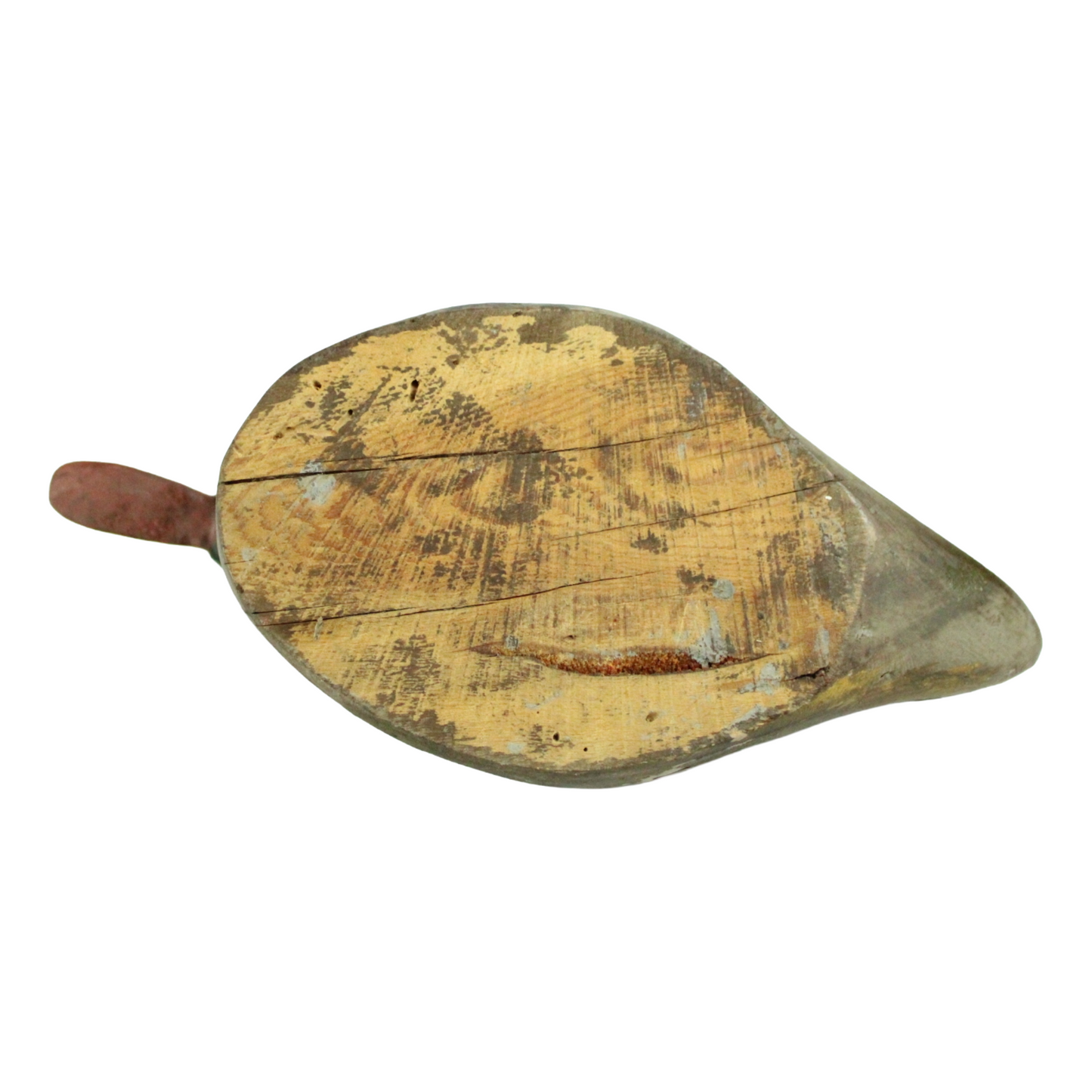 Antique Wooden Duck Decoy – Hand-Carved Hunting Decoy (ca. 1900–1940)