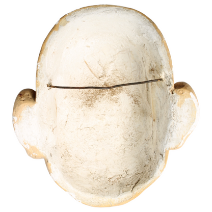 Set van 2 decoratieve Noh-stijl maskers – keramiek (ca. 1950–1970)