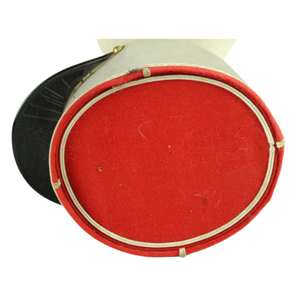 Vintage French Military Kepi - Grey Body with Red Top (ca. 1950-1980)