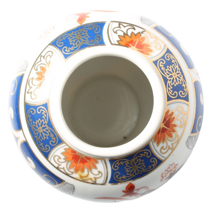 Antique Japanese Imari Porcelain Covered Jar, Arita (c. 1900–1930)