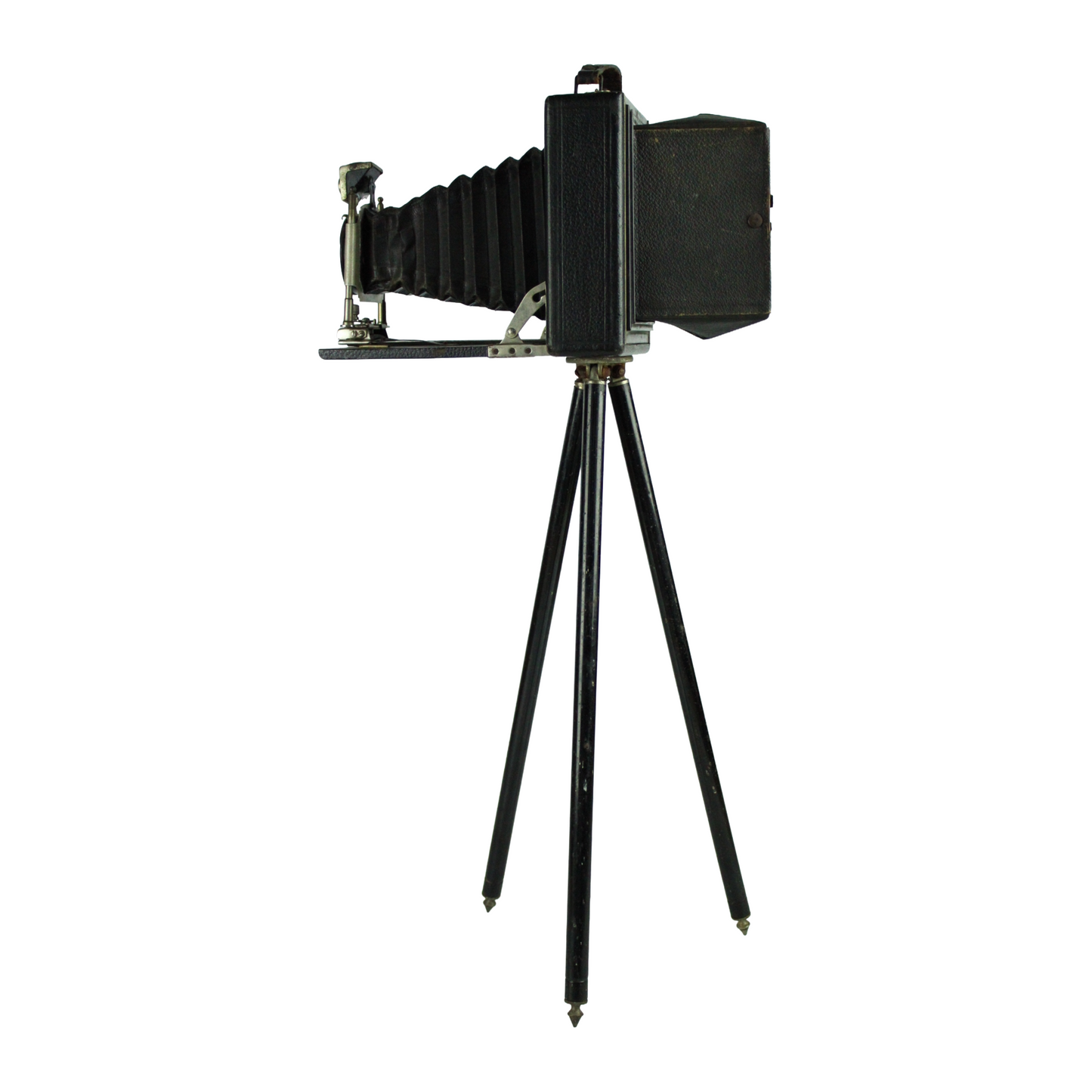 Antique Bellows Camera on Tripod – Field Camera (ca. 1900–1930)