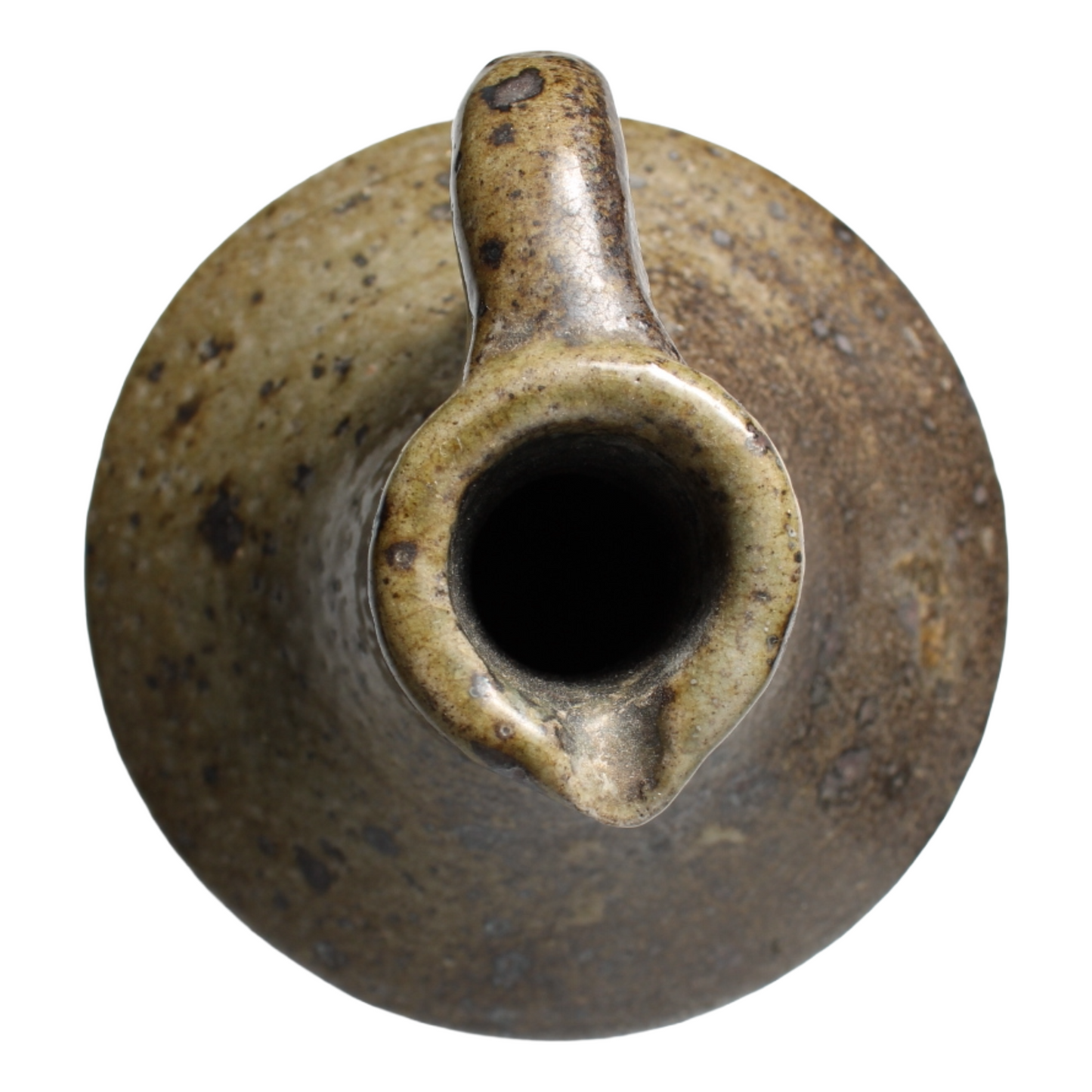 Antique European Stoneware Jug with Handle, ca. 1750–1850