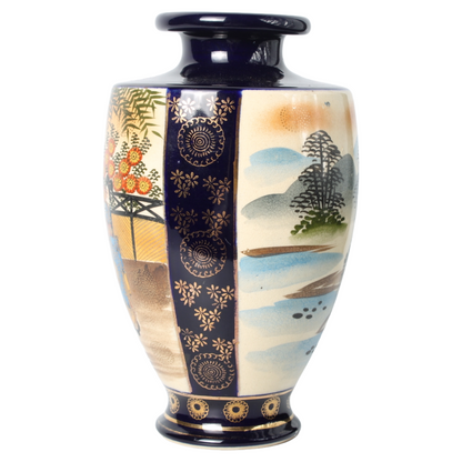 Japanse Keramische Vaas – Meiji-periode (ca. 1880–1910)