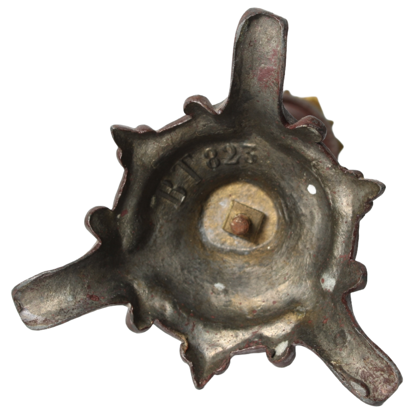 Paar Antieke Franse Kandelaars met Opaalglas – ca. 1875–1900
