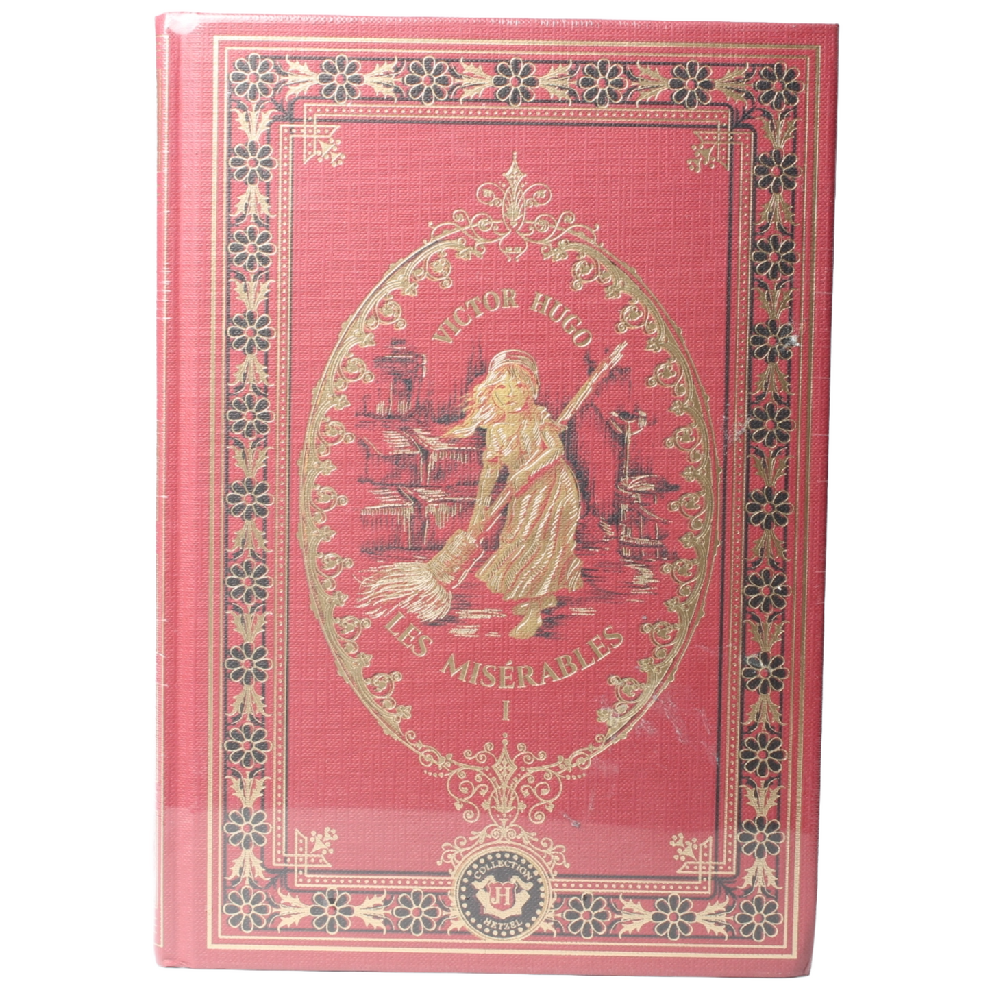 Two Victor Hugo Volumes from the Prestigious Collection Hetzel – Notre-Dame de Paris (Vol. I) & Les Misérables (Vol. I), circa 1870–1890