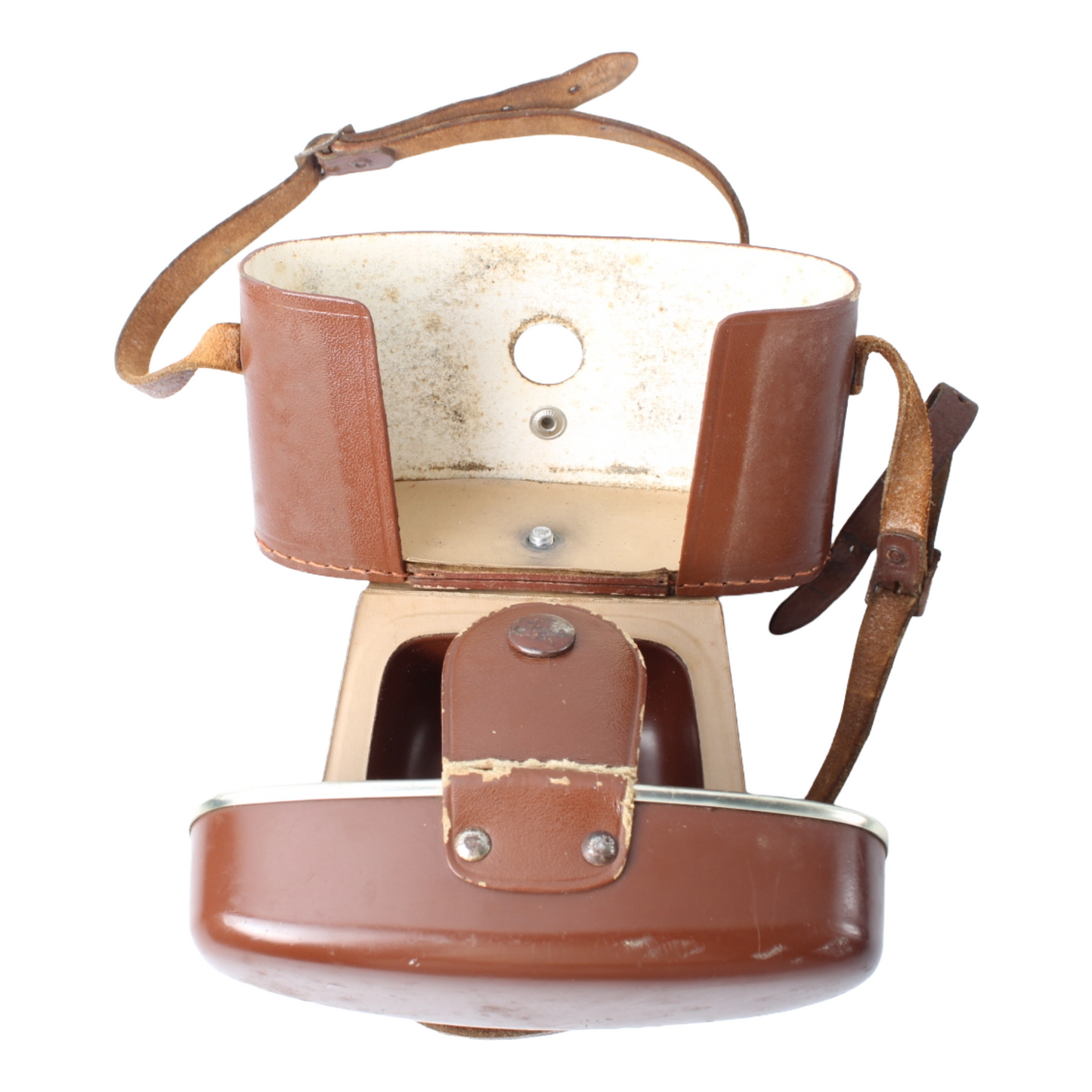Vintage Camera – Agfa Click II with Original Leather Case (ca. 1958–1962)