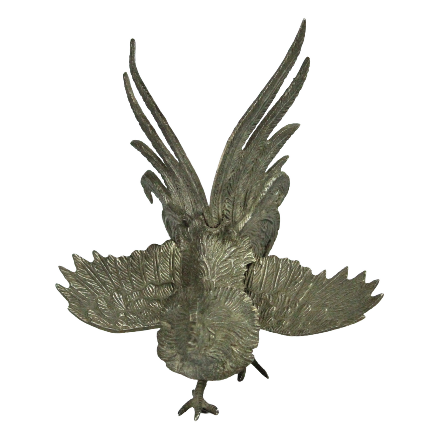 Pair of Mid-Century Bronze / Brass Rooster Sculptures – Standing & Dynamic Model (c. 1950–1975)