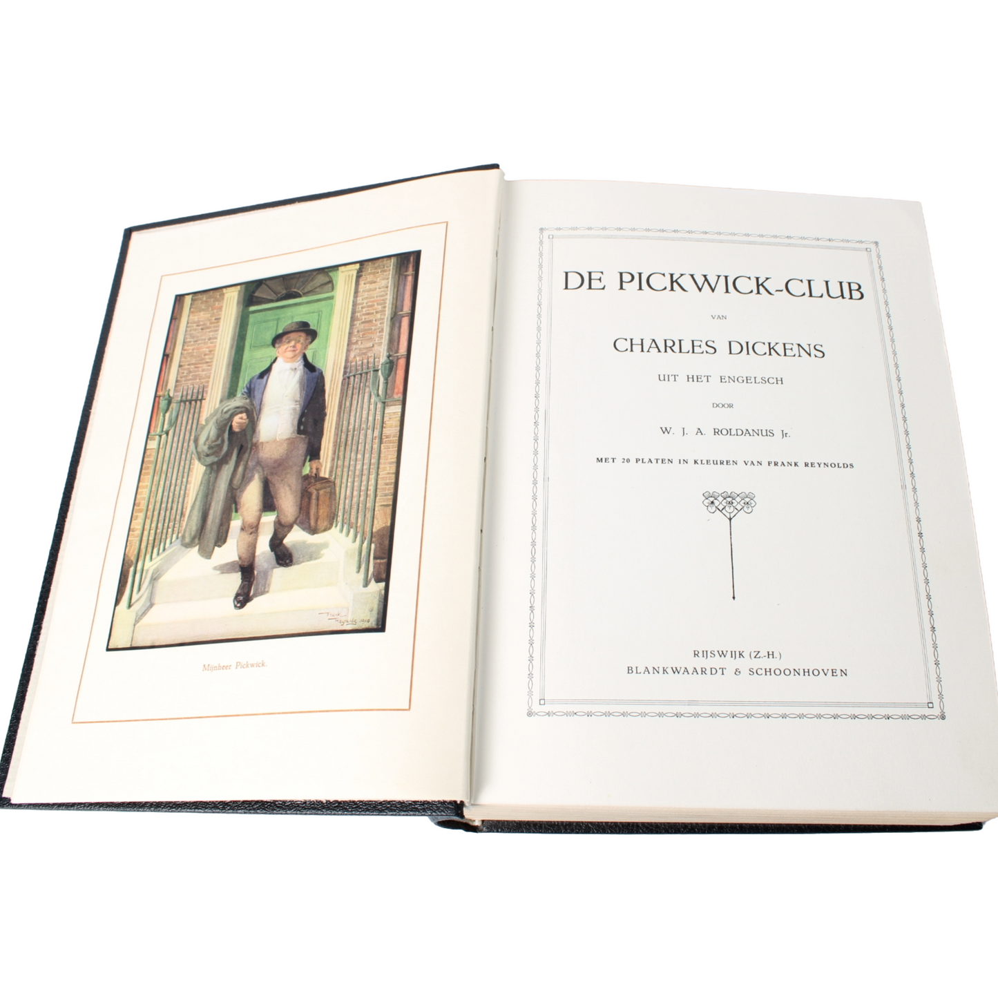 Charles Dickens – De Pickwick-Club Luxe geïllustreerde Nederlandse uitgave (ca. 1900–1925)