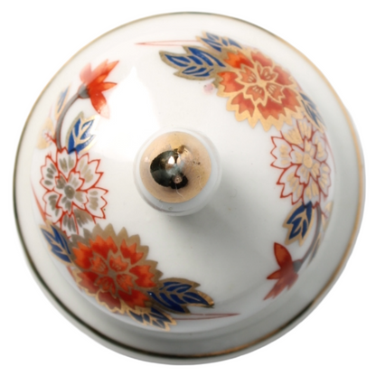 Antique Japanese Imari Porcelain Covered Jar, Arita (c. 1900–1930)