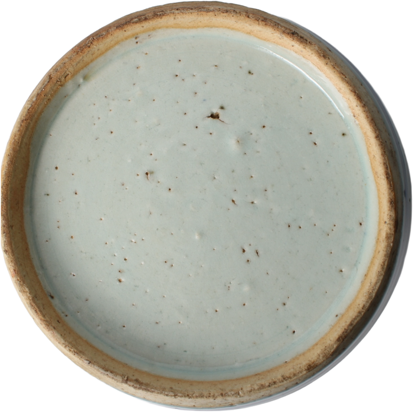 Chinese Porcelain Moon Vase (Bianhu) with Dragon Decoration – 20th Century
