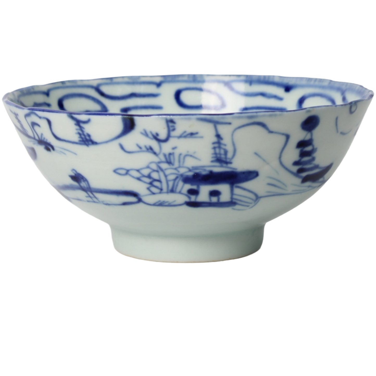 Chinees blauw-wit kraakporselein – Wanli-periode (ca. 1580–1620)