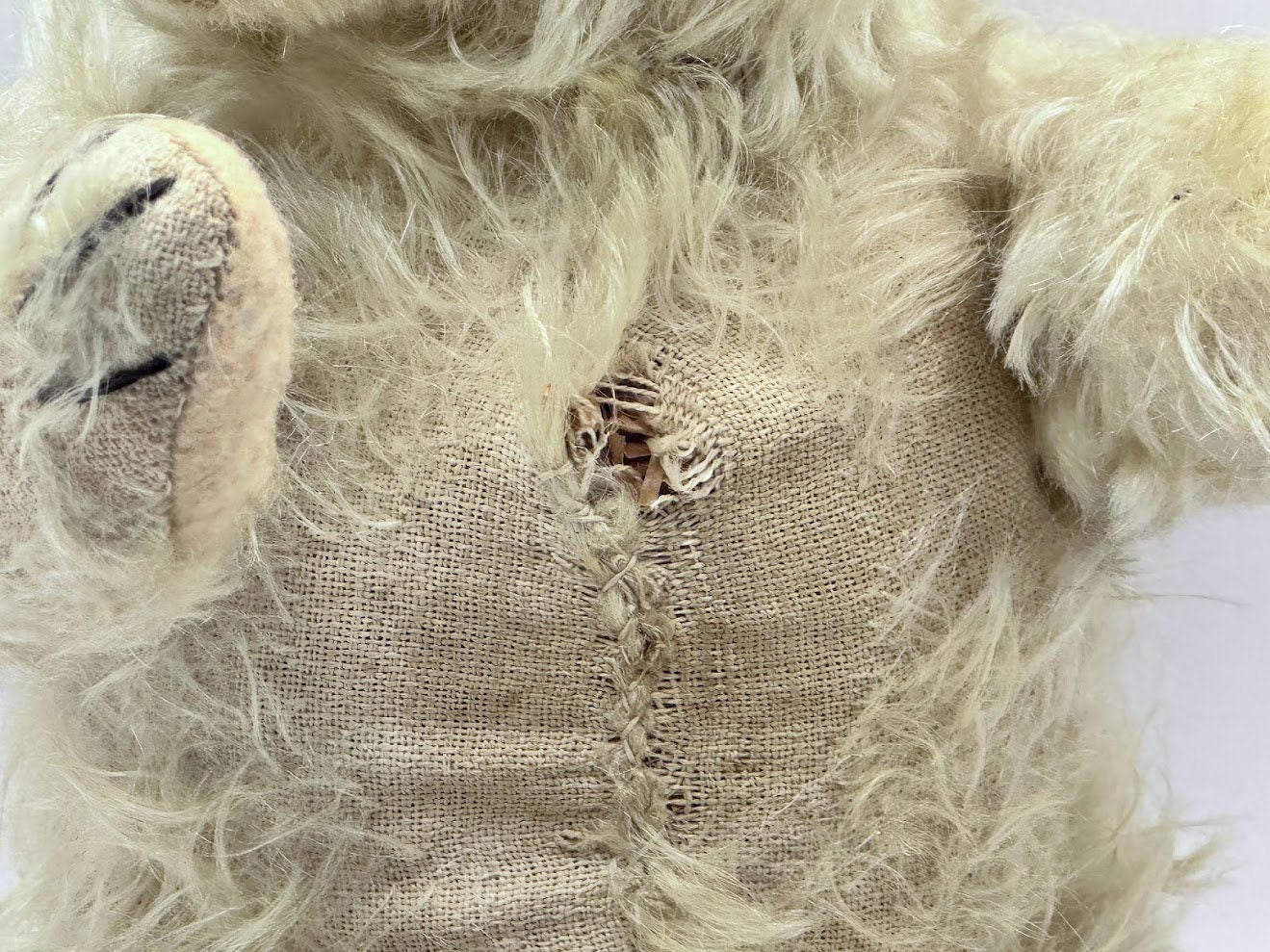 Fixer Upper: Antique Teddy Bear (Steiff / Mohair) - 1930s/40s/50s