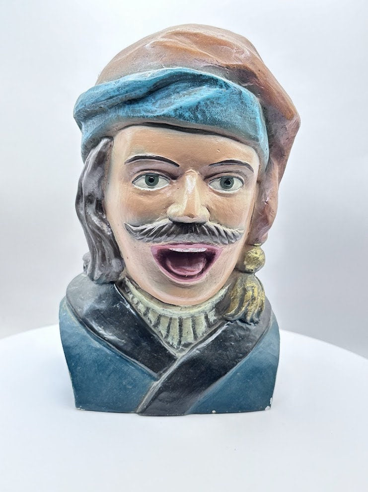 Vintage "Gaper" (Intec) - Collectible - 1950-1970 - 21 cm (8.5 inches) high - No. 39 - Ground natural stone - Unique object