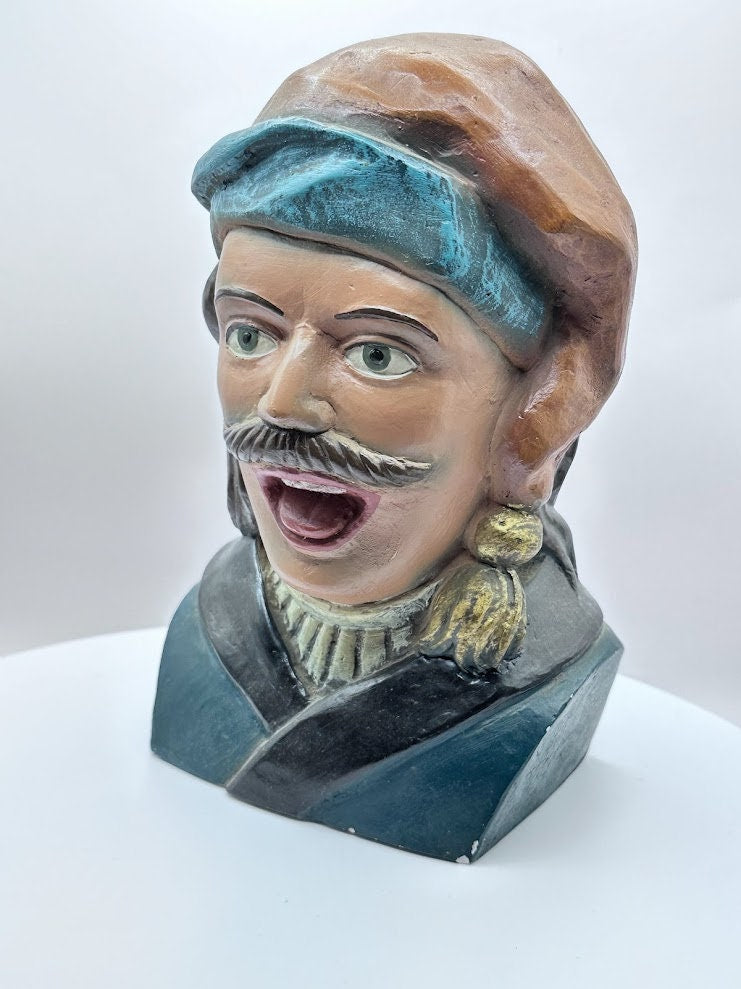 Vintage "Gaper" (Intec) - Collectible - 1950-1970 - 21 cm (8.5 inches) high - No. 39 - Ground natural stone - Unique object