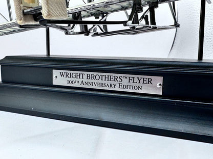 Franklin Mint 1:40 - Model airplane - Wright Brother Flyer - 100th Anniversary Limited Edition - Unique collector's item