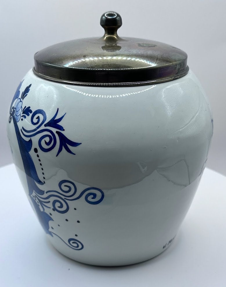 Authentieke Delfts Blauwe Tabakspot - 18 CM / 7,1 inch - Top conditie!