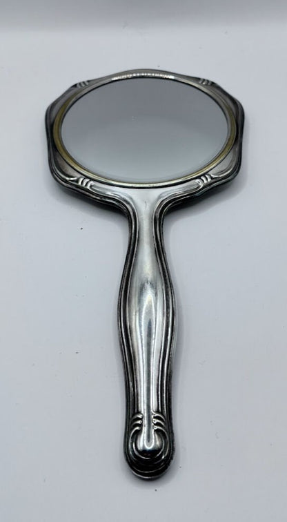 Dresser set / Toilet set - 2 brushes 1 hair mirror - Antique - Vintage