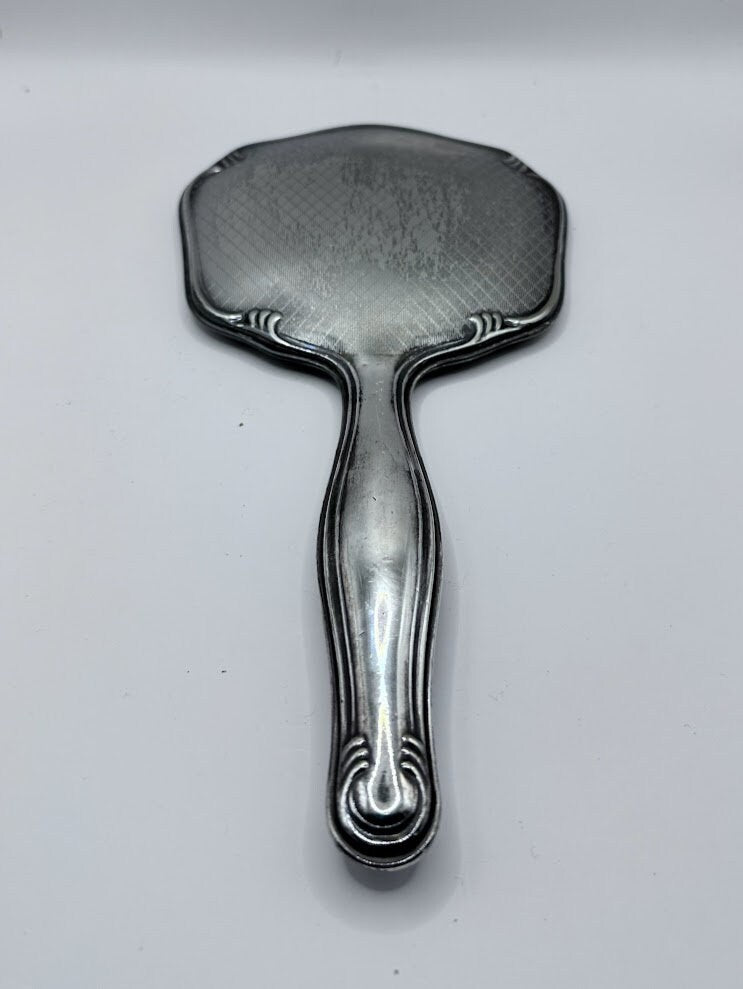 Dresser set / Toilet set - 2 brushes 1 hair mirror - Antique - Vintage