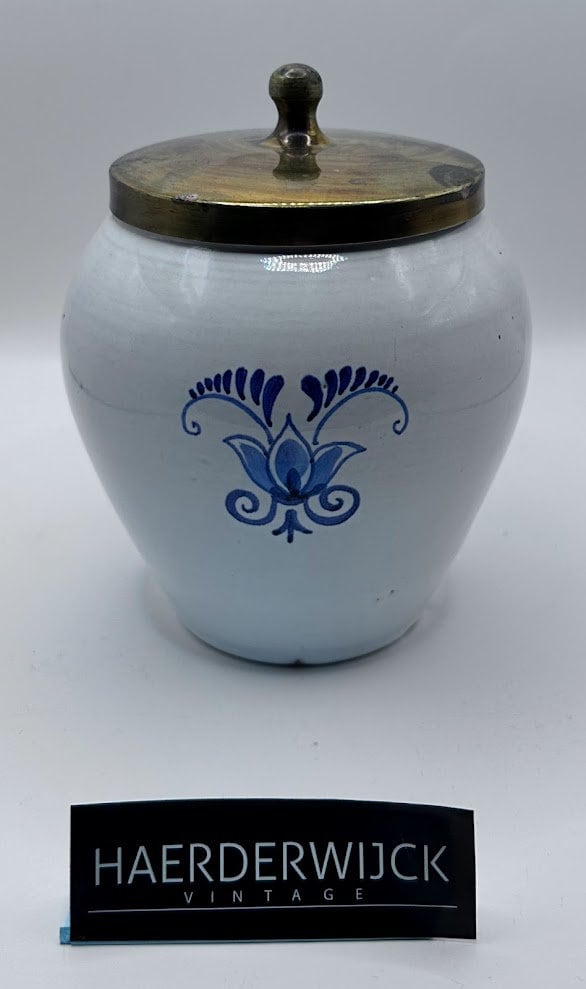 Authentieke Delfts Blauwe Tabakspot - 18 CM / 7,1 inch - Top conditie!