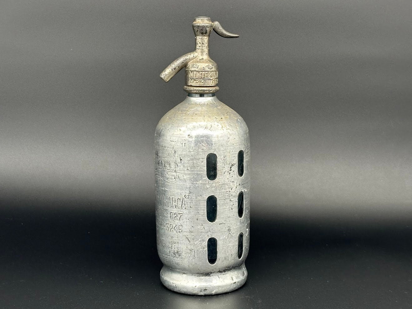 Stunning Vintage Soda Bottle from El Patriarca - 1920s/1930s - Vintage - Klassiek - Gratis Verzending - Mancave - Bar - Cool - Antiek