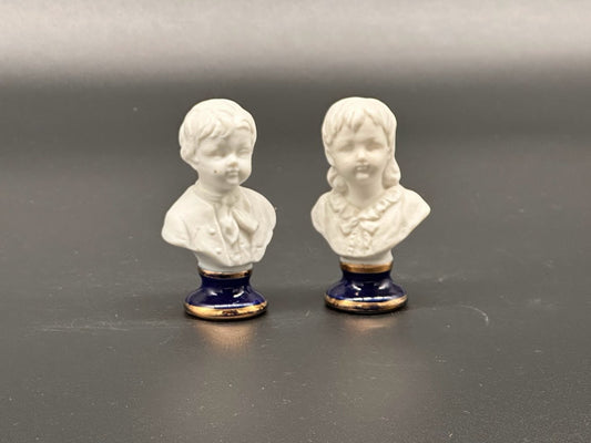 Prachtige Capodimonte Bustes - Meesterwerken uit het Midden van de 20e Eeuw - Vintage Kunstwerken