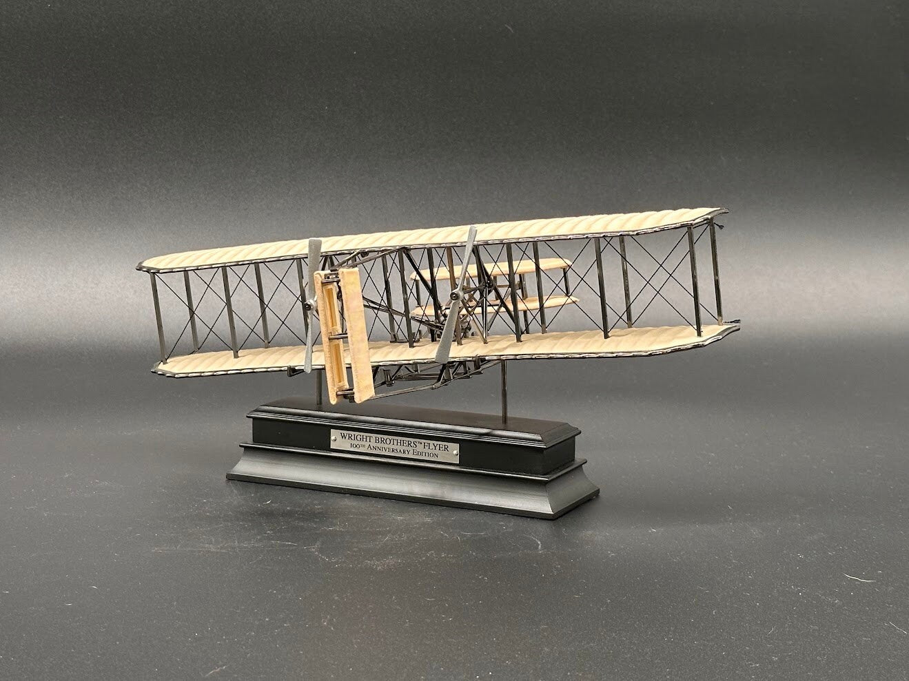 Franklin Mint 1:40 - Model airplane - Wright Brother Flyer - 100th Anniversary Limited Edition - Unique collector's item