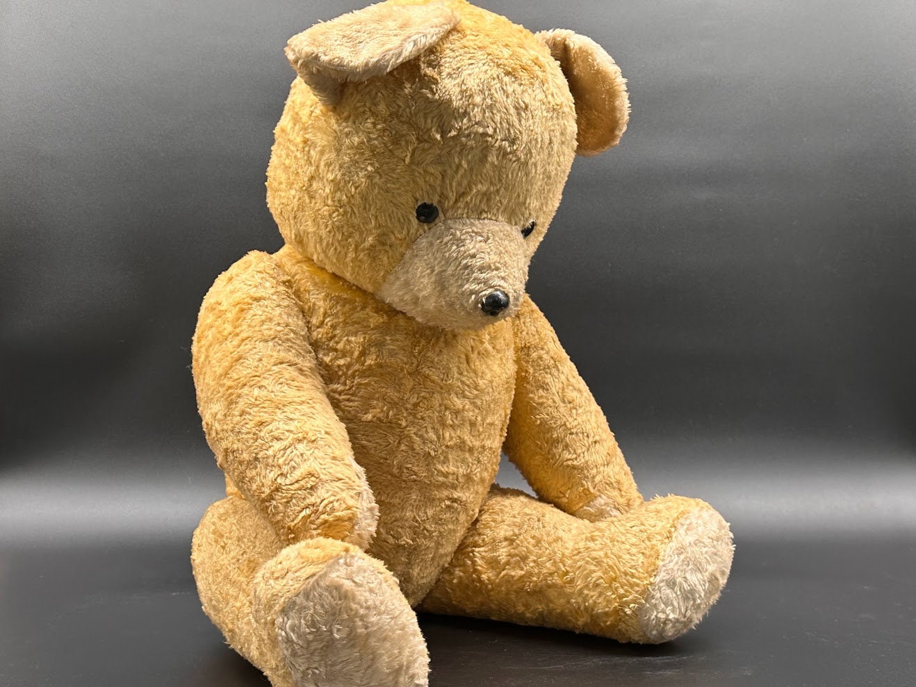 Beautiful Antique Teddy Bear 70 cm-27.6 inch / (Steiff / Mohair) - 1930s/40s/50s