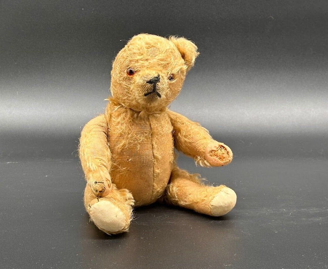 Fixer Upper: Antique Teddy Bear (Steiff / Mohair) - 1930s/40s/50s