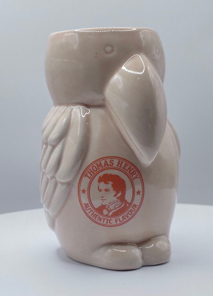 Thomas Hendry - Tiki Bird Cup - Vintage - Glassware - Free Shipping - Fun Gift