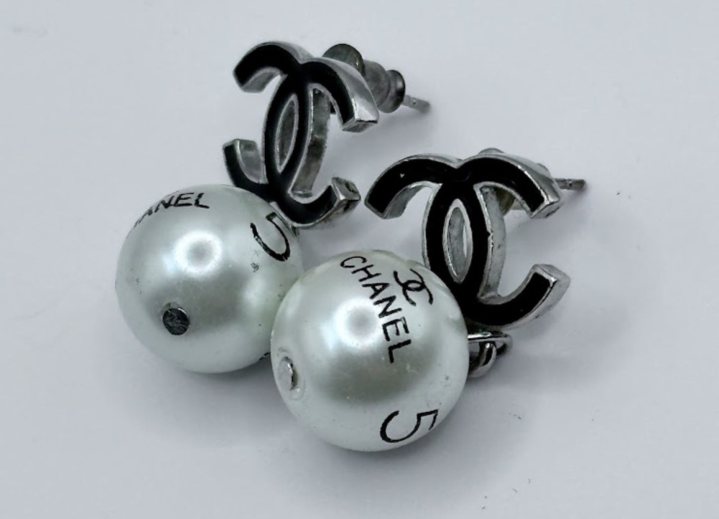 Prachtige tijdloze Chanel Oorbellen  - Vintage - Origineel - Cadeau - Gratis Verzending