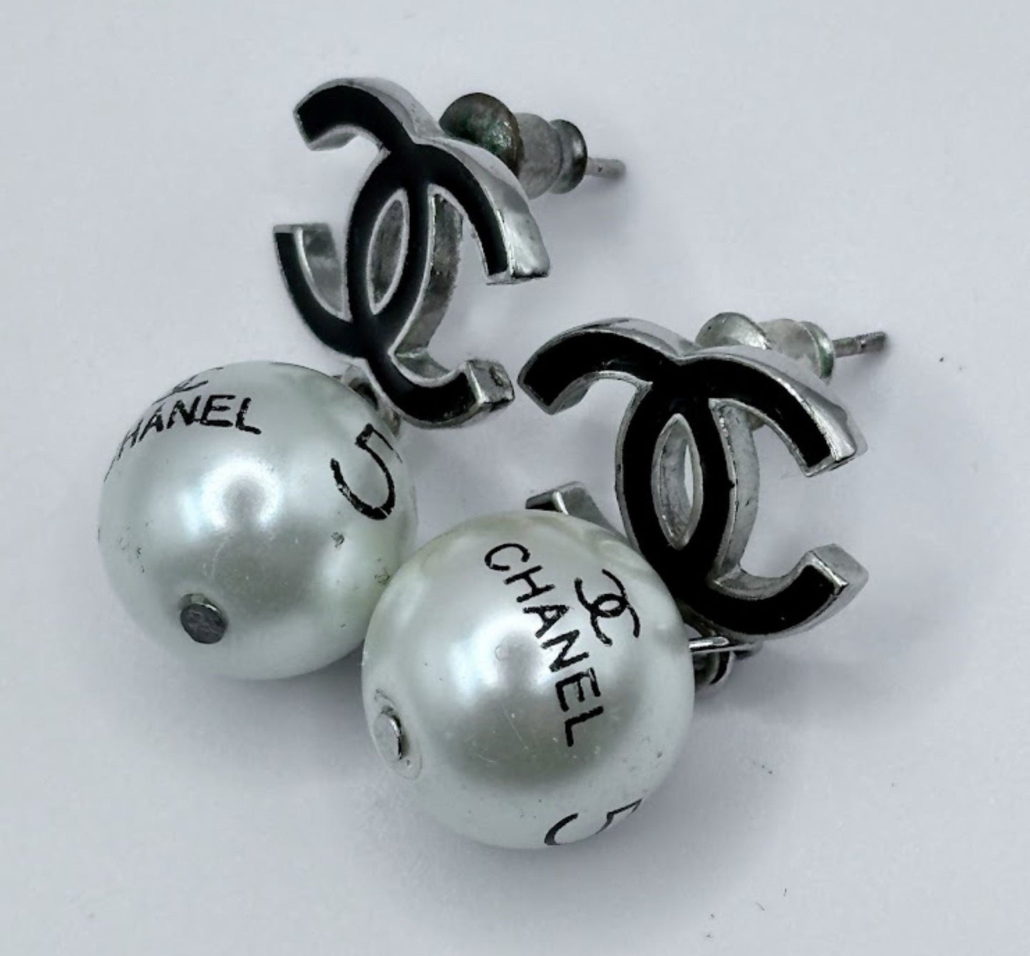 Prachtige tijdloze Chanel Oorbellen  - Vintage - Origineel - Cadeau - Gratis Verzending