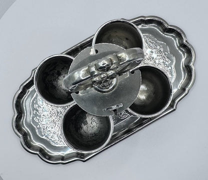 Egg set from Brama Reg - Made in England - 1960s