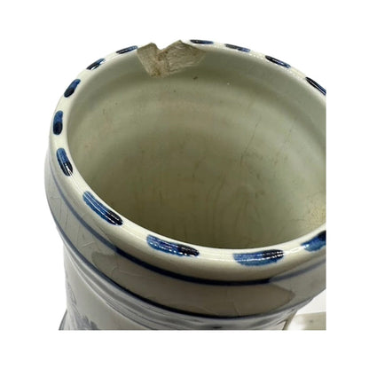 Vintage Delft Blue Beer Mug - Unique collector's item from G.K.B. Delft for Artois Brewery