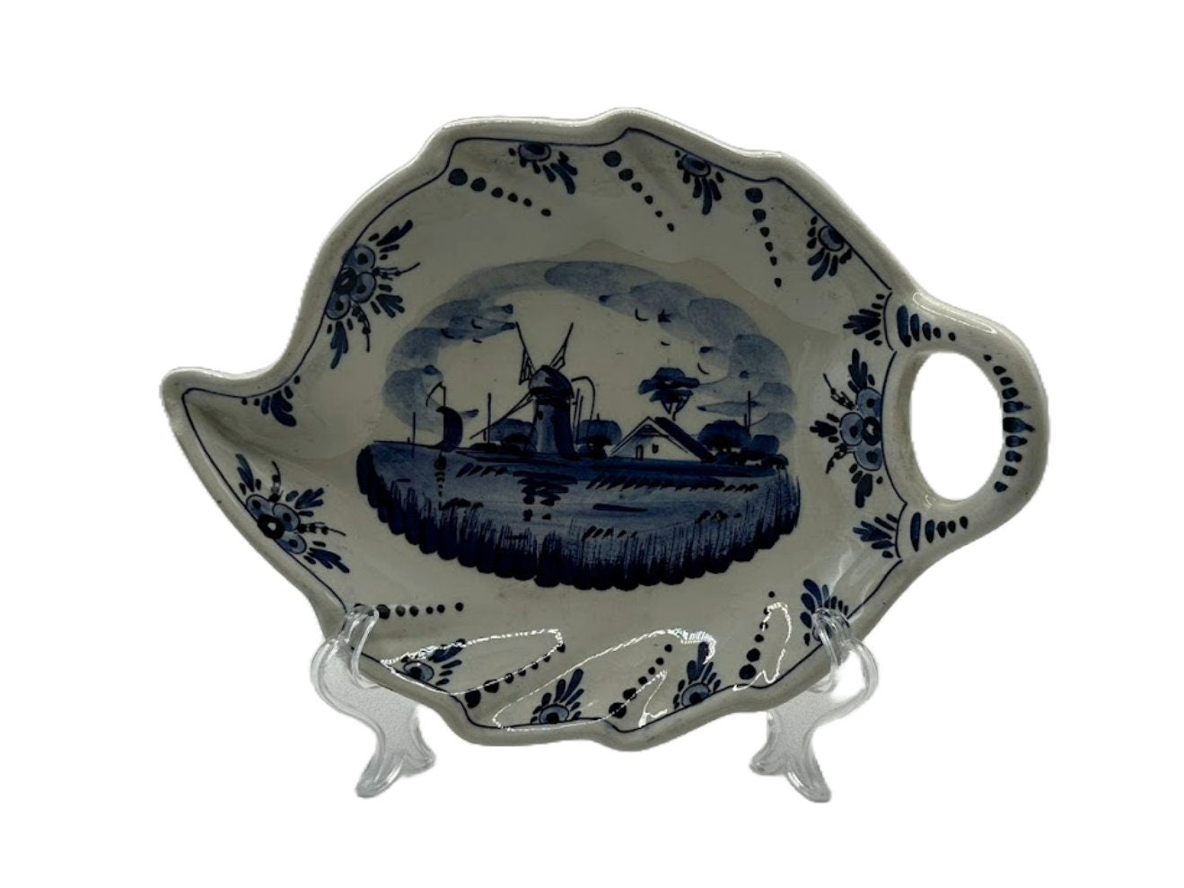 Liefelijk Delfts Blauw Schaaltje - Prachtig Stukje Nederlands Aardewerk!