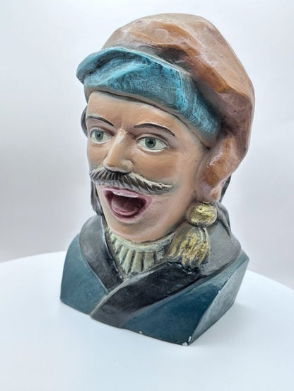 Vintage "Gaper" (Intec) - Collectible - 1950-1970 - 21 cm (8.5 inches) high - No. 39 - Ground natural stone - Unique object
