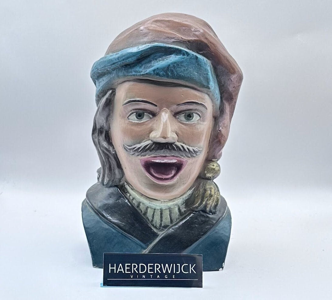 Vintage "Gaper" (Intec) - Collectible - 1950-1970 - 21 cm (8.5 inches) high - No. 39 - Ground natural stone - Unique object