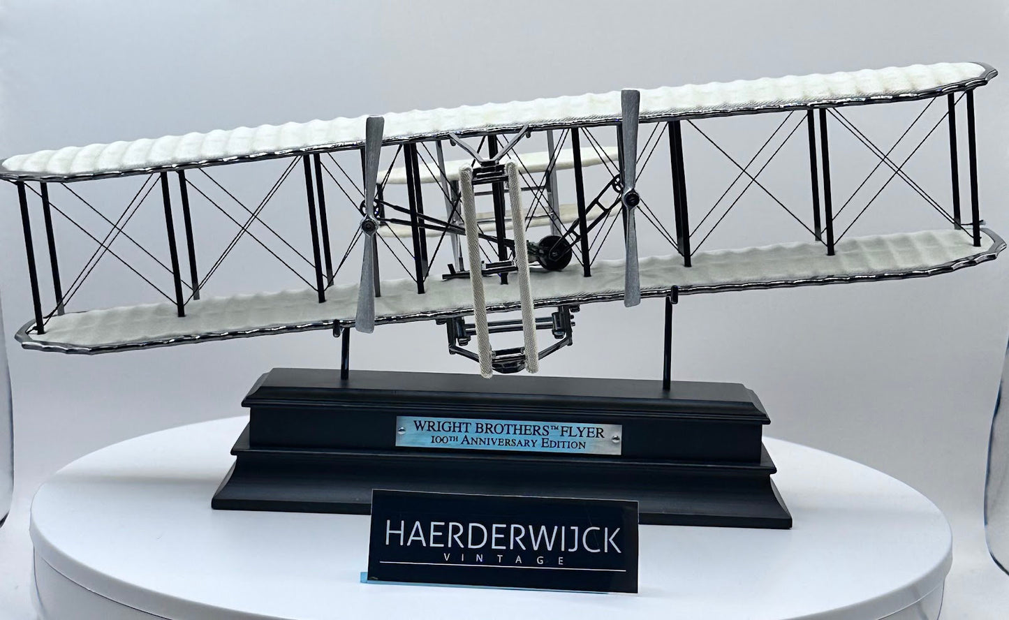 Franklin Mint 1:40 - Model airplane - Wright Brother Flyer - 100th Anniversary Limited Edition - Unique collector's item