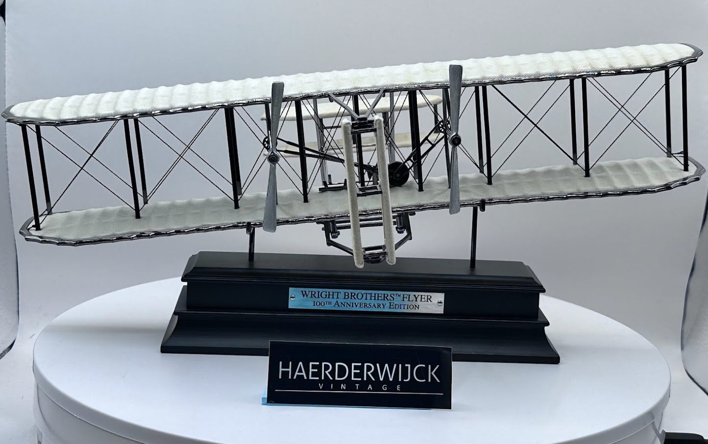 Franklin Mint 1:40 - Model airplane - Wright Brother Flyer - 100th Anniversary Limited Edition - Unique collector's item