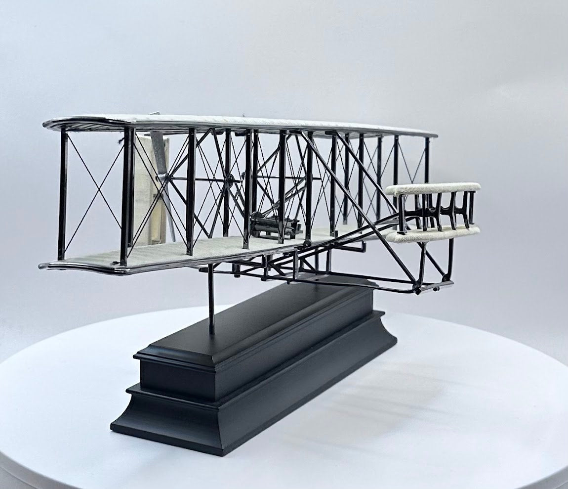 Franklin Mint 1:40 - Model airplane - Wright Brother Flyer - 100th Anniversary Limited Edition - Unique collector's item