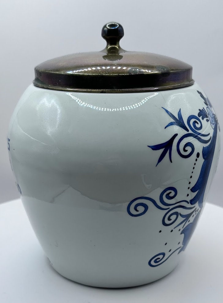 Authentieke Delfts Blauwe Tabakspot - 18 CM / 7,1 inch - Top conditie!