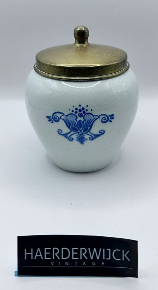 Authentieke Delfts Blauwe Tabakspot - 18 CM / 7,1 inch - Top conditie! - Zenith